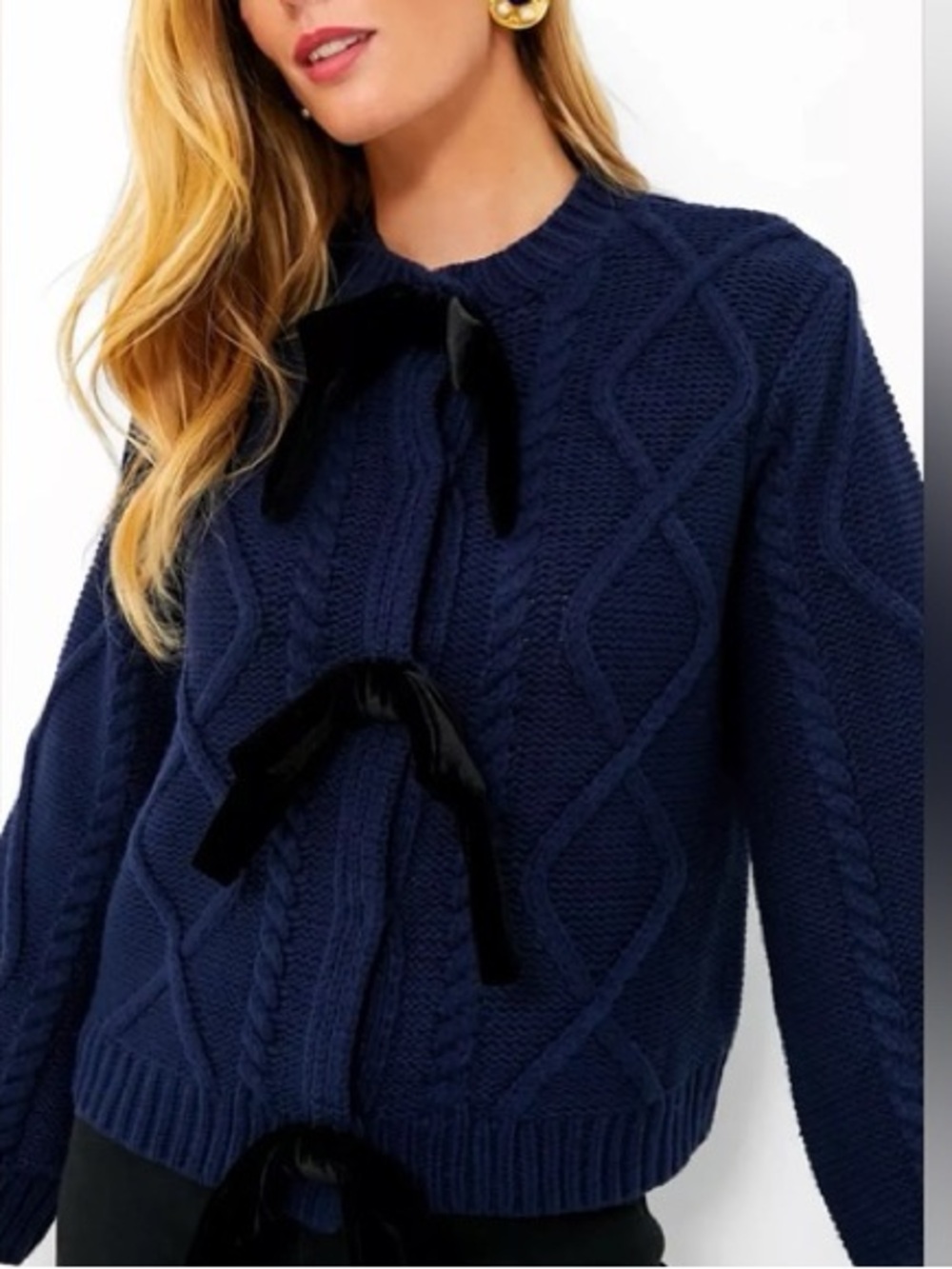 Tuckernuck Hyacinth House Bea Bow Sweater